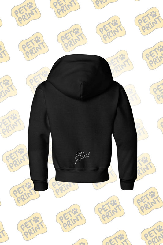 Polerón Niño/a - Floreado (Morado)