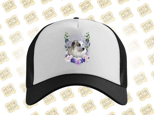 Gorro - Floreado (Morado)