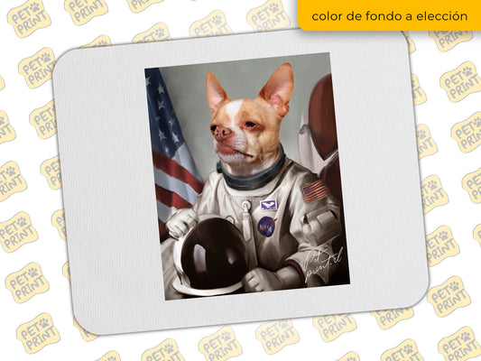 Mouse Pad - Astronauta (Gris)