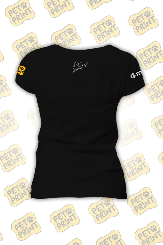 Polera Clásica Mujer - Floreado (Morado)