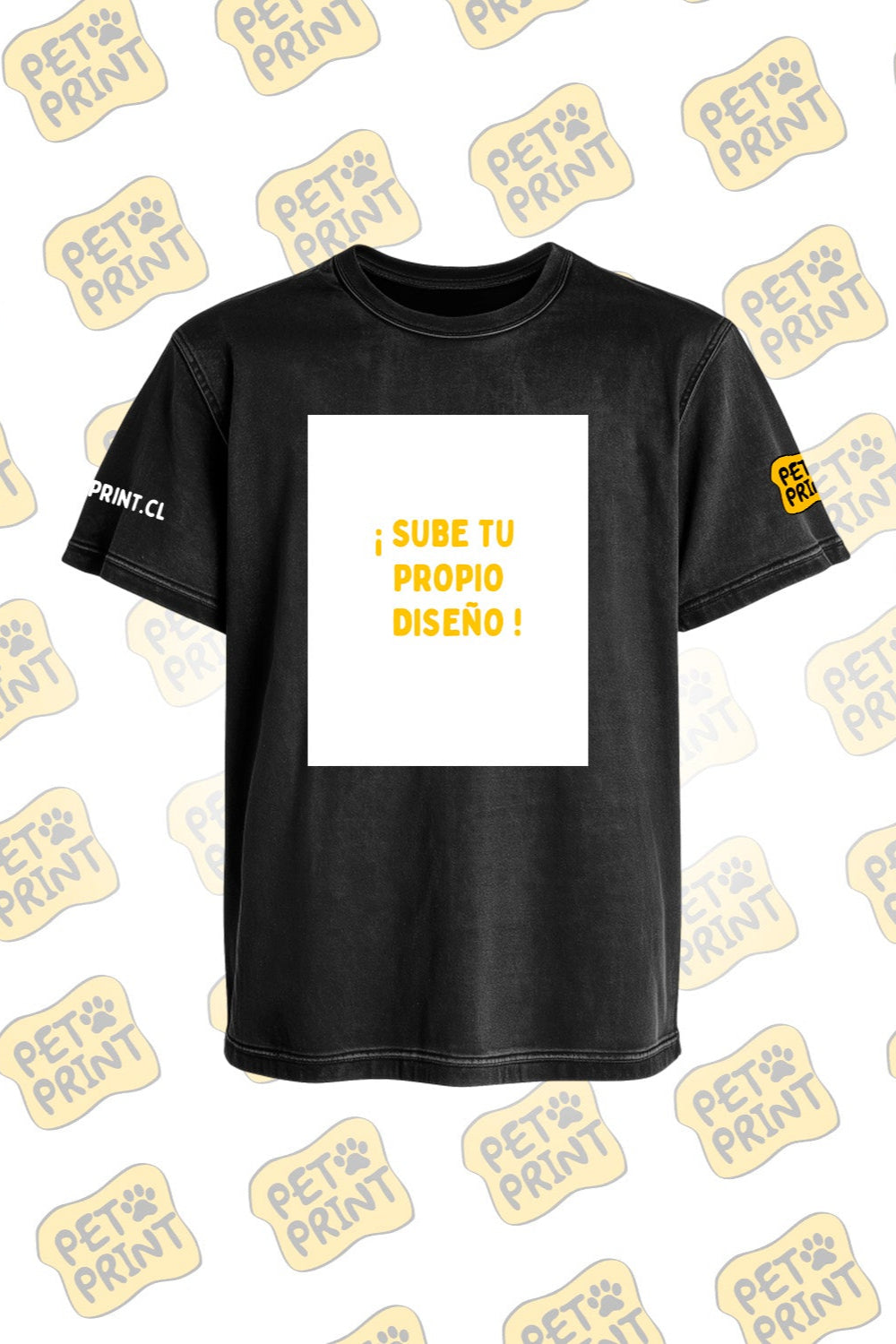 Polera Acid Wash - Personalizado