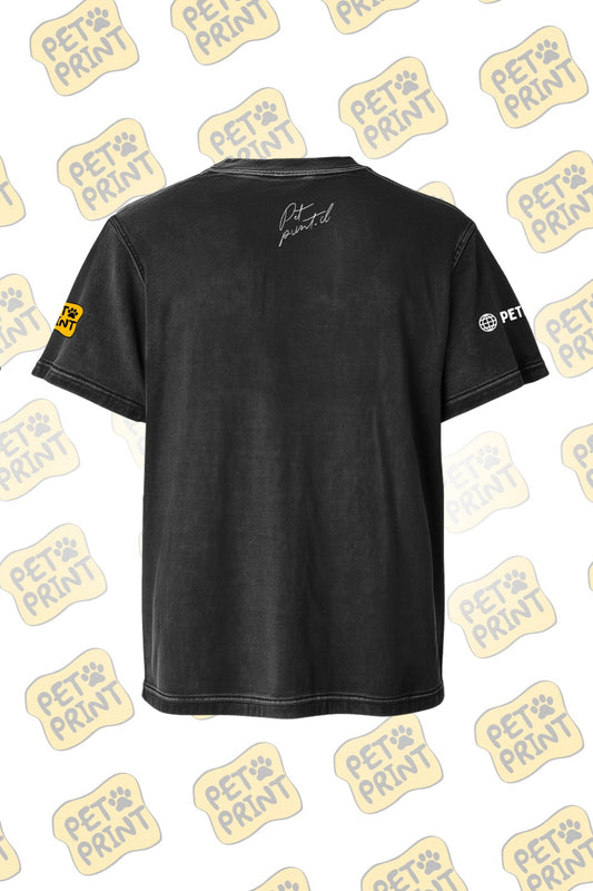 Polera Acid Wash - Basquiat