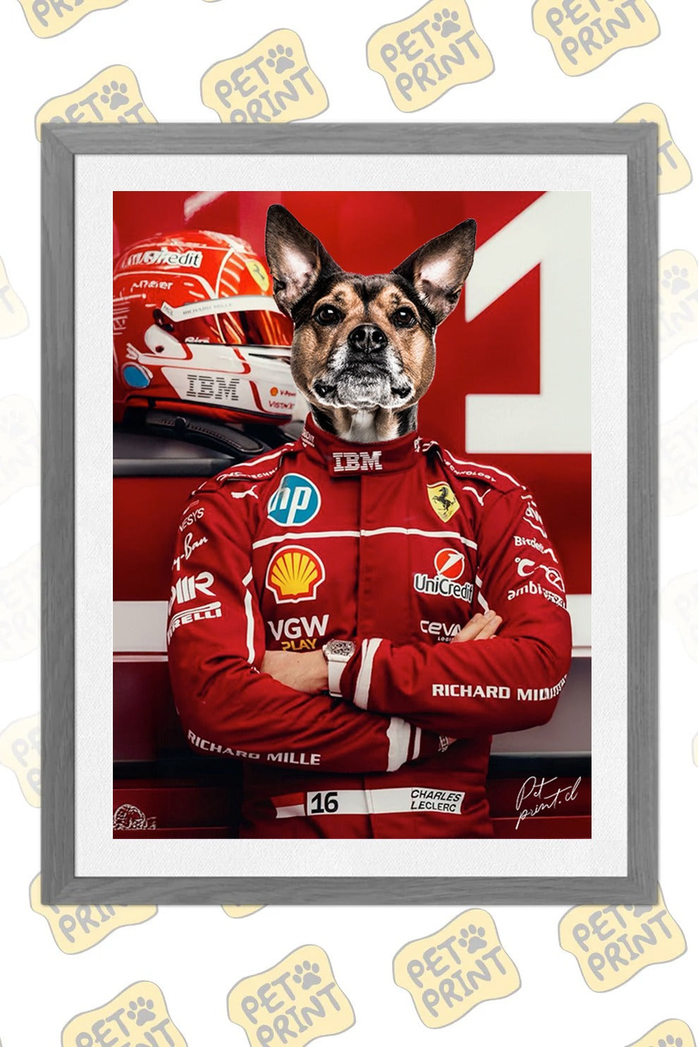 Cuadro Enmarcado - Charles Pet-lerc