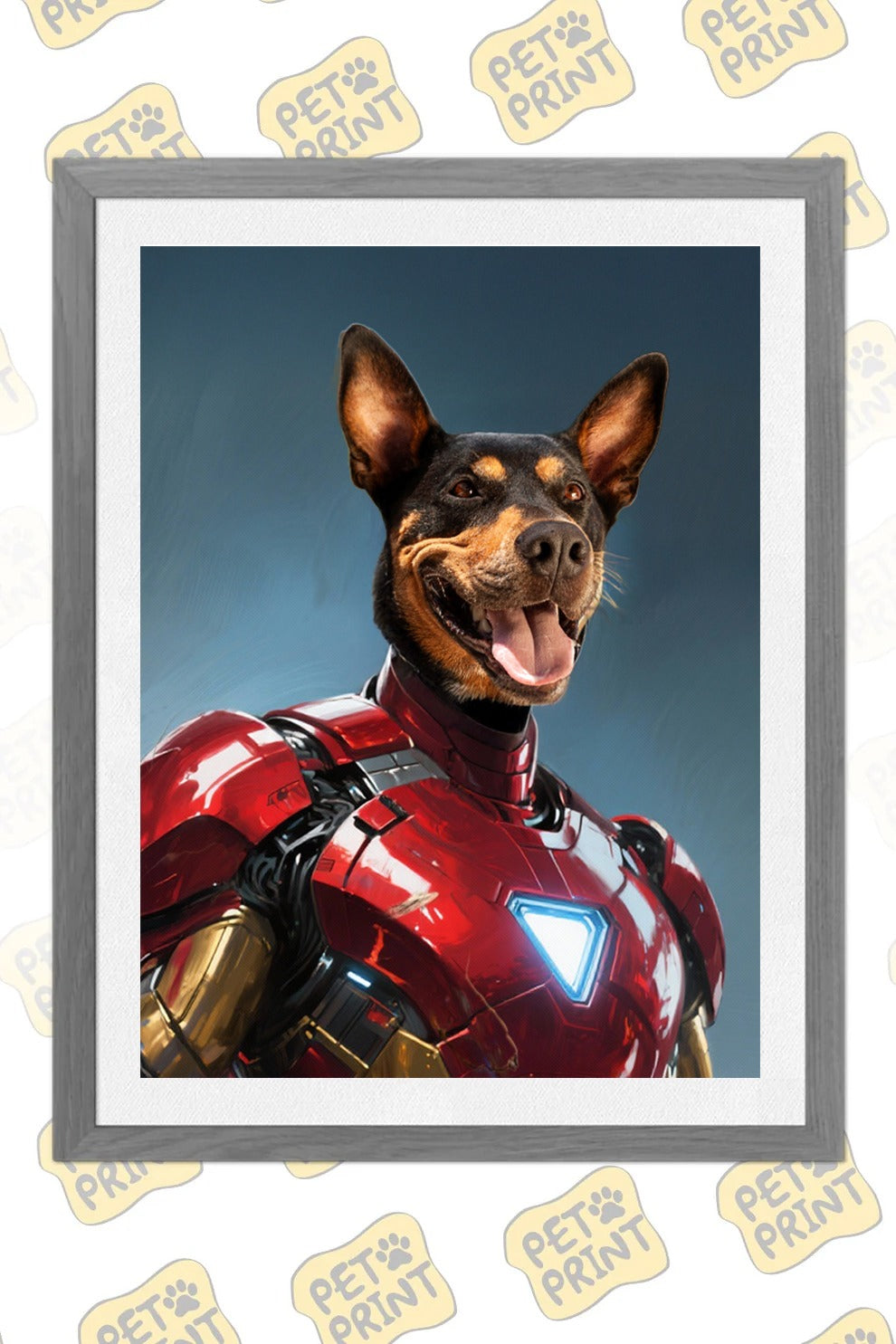 Cuadro Enmarcado - IRON PET