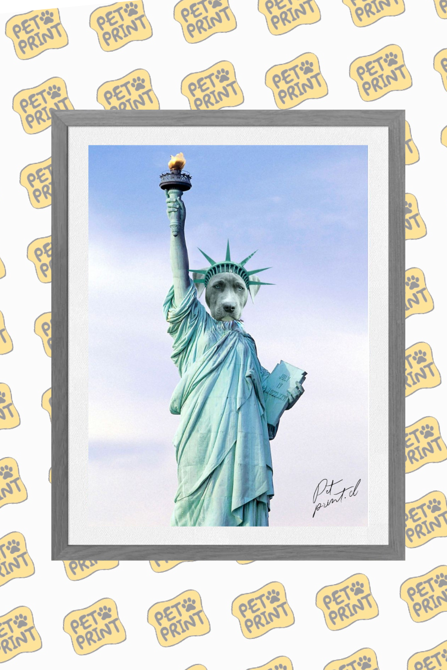 Cuadro Enmarcado - Estatua de la Libertad