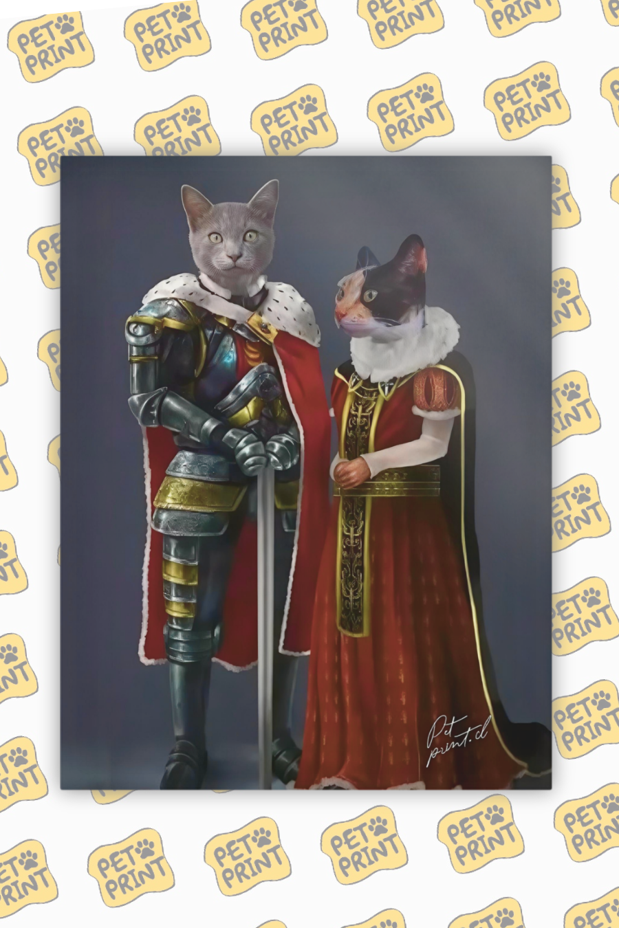 Cuadro Canvas - Rey y Reina (Dúo)