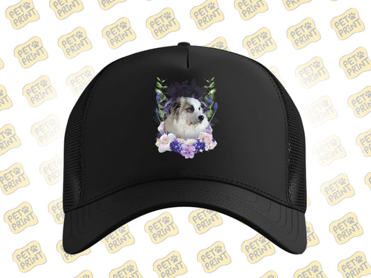 Gorro - Floreado (Morado)