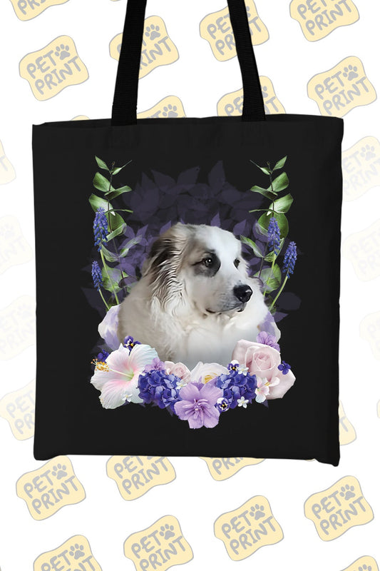 Tote Bag - Floreado (Morado)