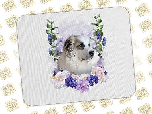 Mouse Pad - Floreado (Morado)