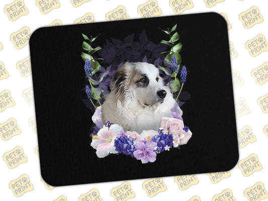 Mouse Pad - Floreado (Morado)
