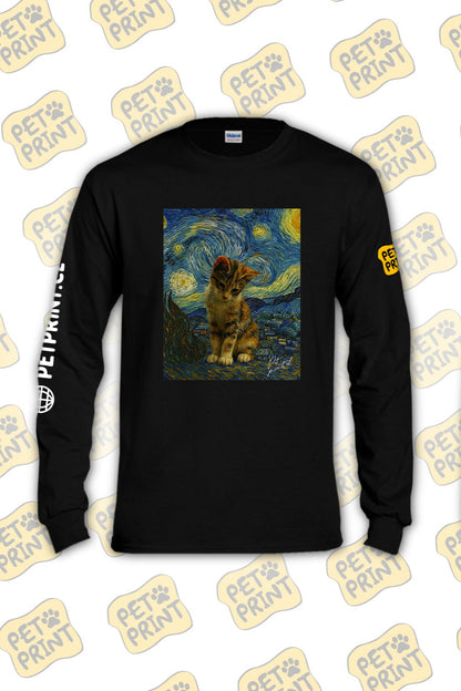 Polera Manga Larga - Van Gogh