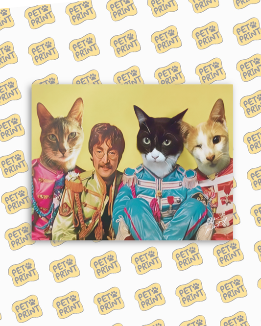 Cuadro Canvas - Banda Los  Beatles