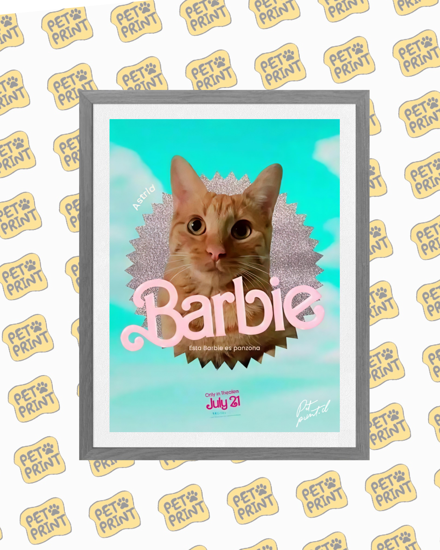 Cuadro Enmarcado - Barbie