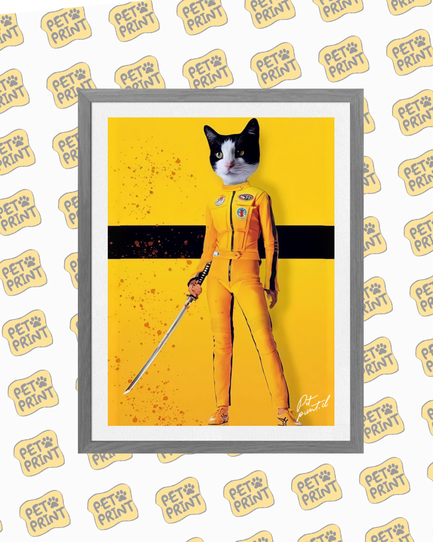 Cuadro Enmarcado - Beatrix Kiddo