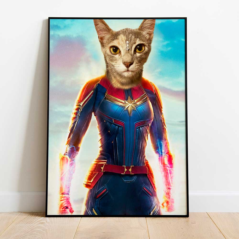 CAPITANA MARVEL - PetPrint