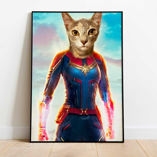 CAPITANA MARVEL - PetPrint