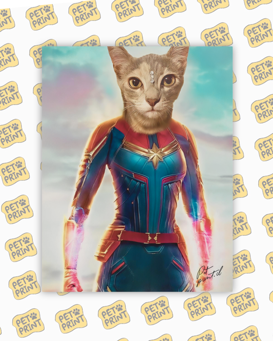 Cuadro Canvas - Capitana Marvel