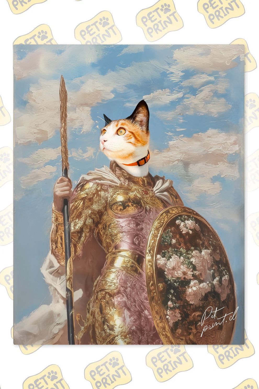 Cuadro Canvas - Guerrera Felina