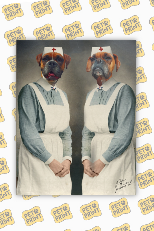 Cuadro Canvas - Equipo Enfermeras (Dúo)