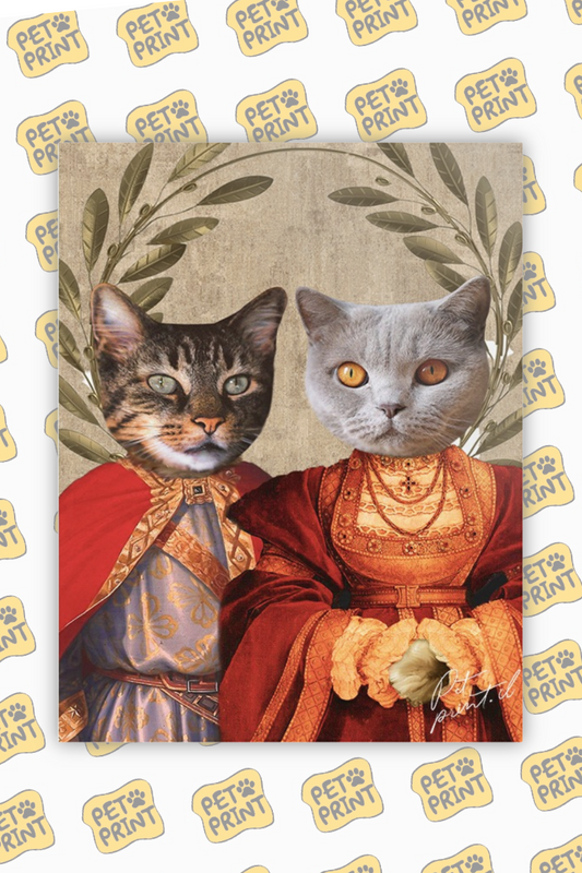 Cuadro Canvas - La Realeza Romana (Dúo)