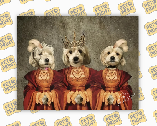 Cuadro Canvas - Las Reinas (Trio)