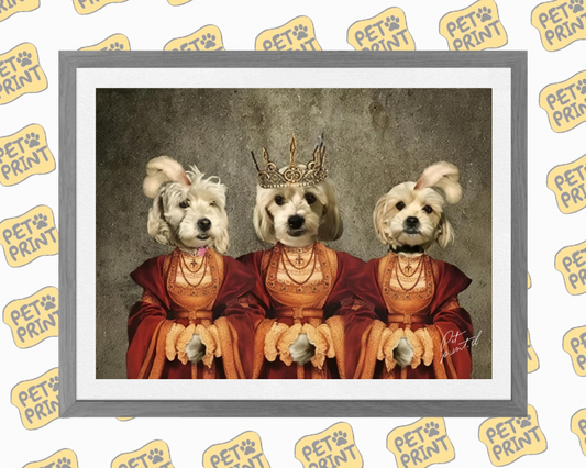 Cuadro Enmarcado - Las Reinas (Trio)