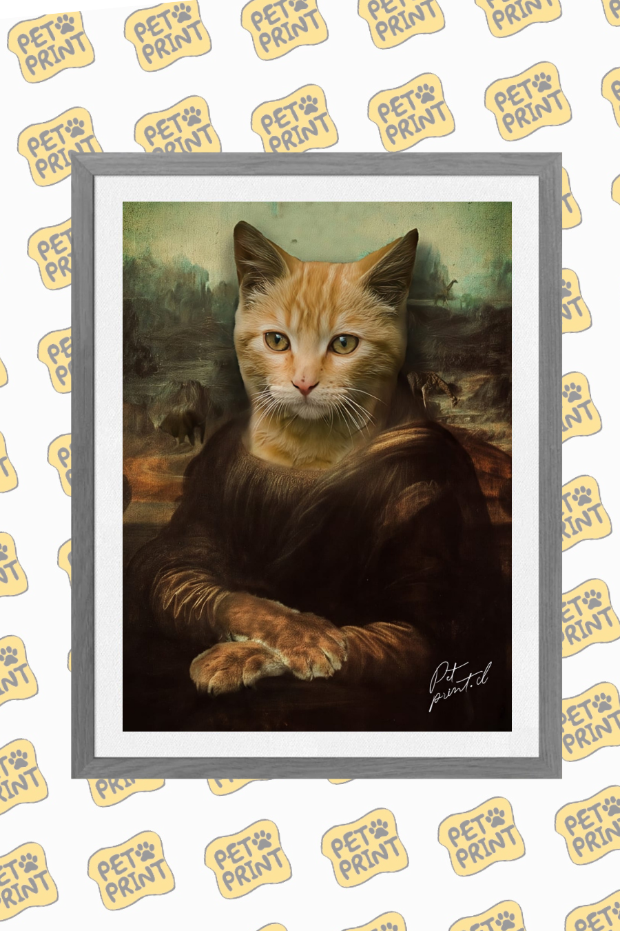 Cuadro Enmarcado - Mona Lisa