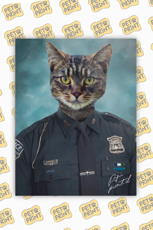 Cuadro Canvas - Policía