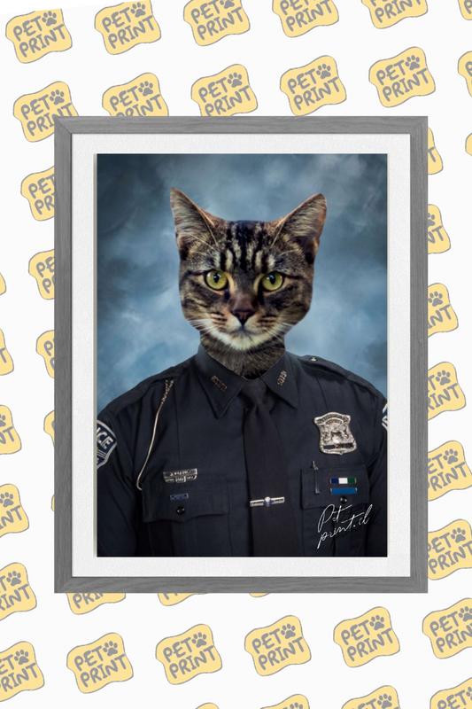 Cuadro Enmarcado - Policía