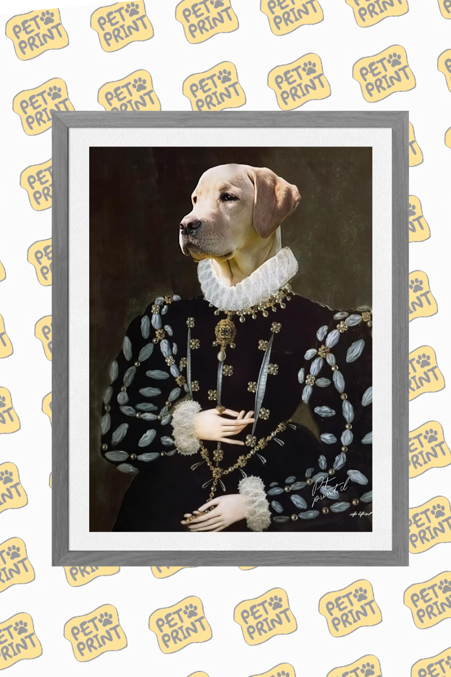 Cuadro Enmarcado - Reina Isabel