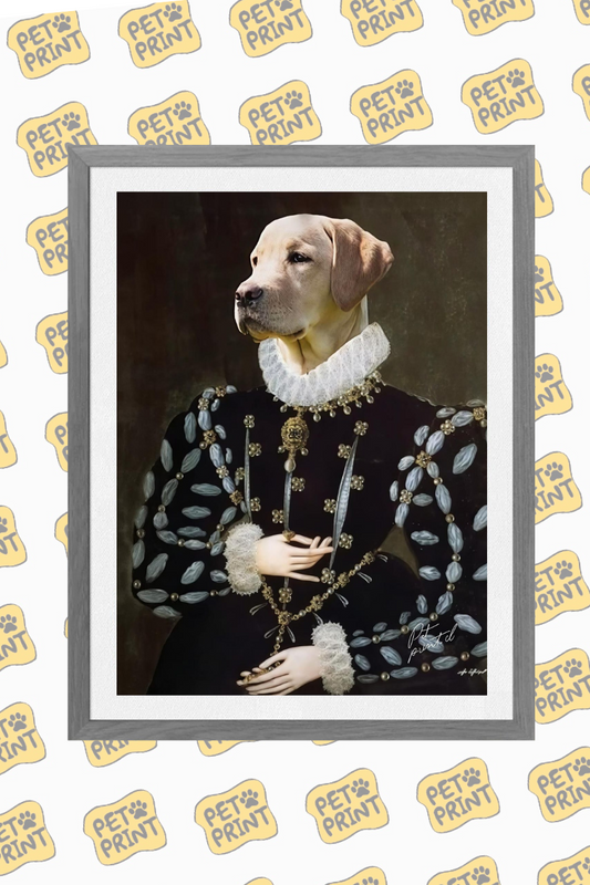 Cuadro Enmarcado - Reina Isabel