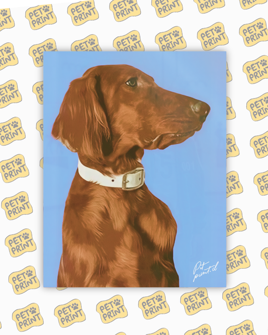 Cuadro Canvas - Retrato plano