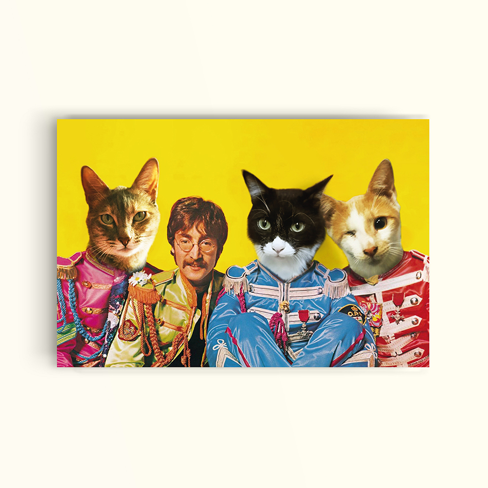 THE BEATLES (40X60 Cms) - PetPrint