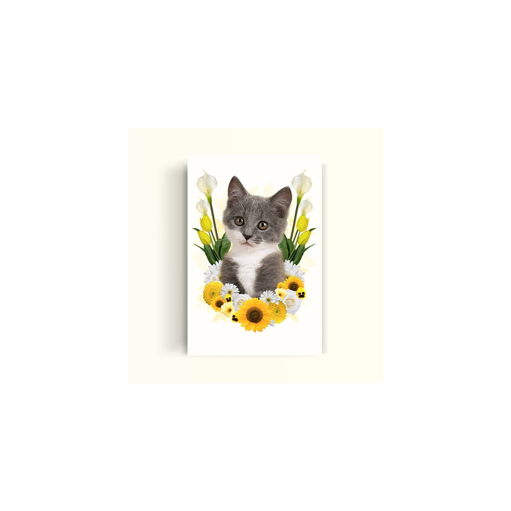 Flowers- yellow tones - PetPrint