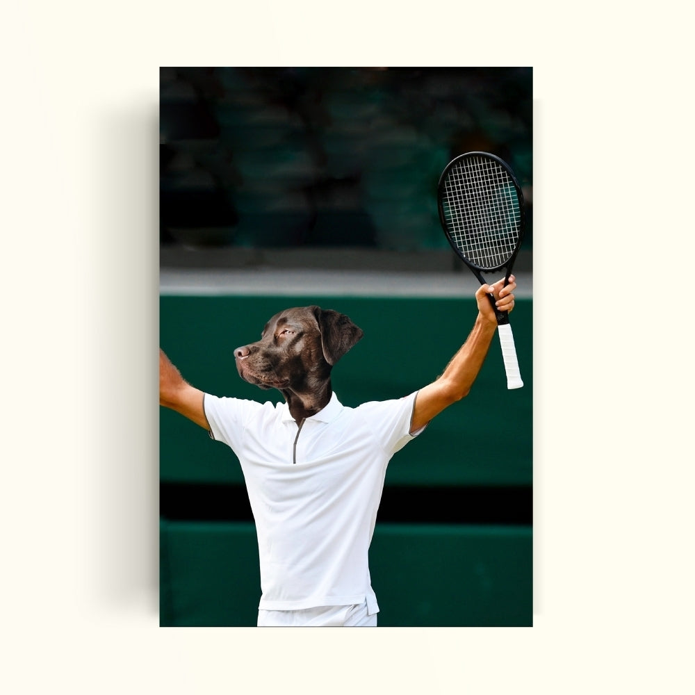 Tennis player - PetPrint